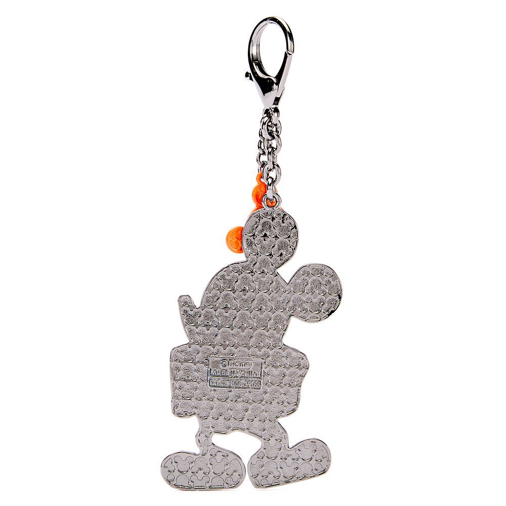 Mickey Mouse Glow-in-the-Dark Skeleton Flair Bag Charm