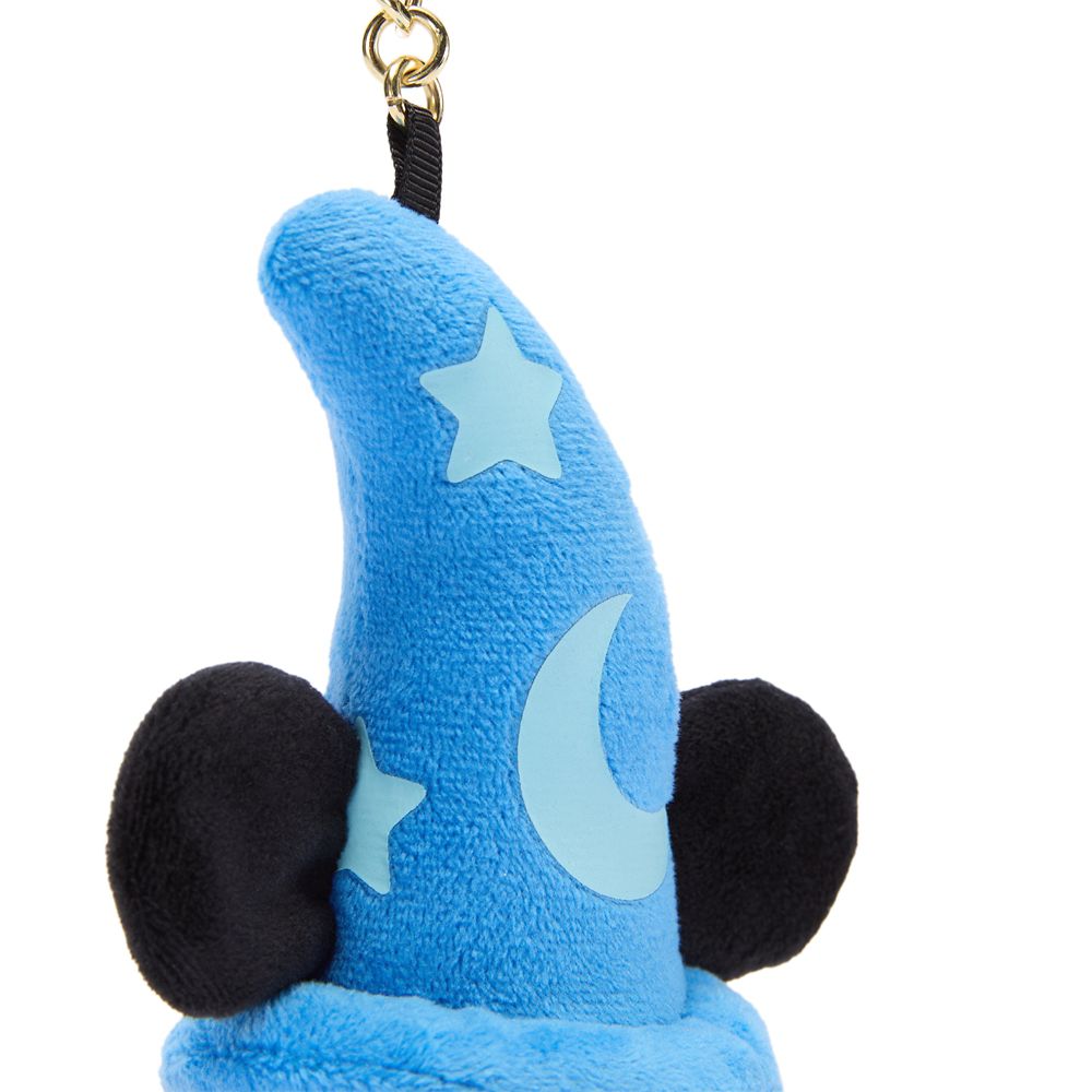 Sorcerer Mickey Mouse Hat Glow-in-the-Dark Plush Bag Charm &ndash; Fantasia