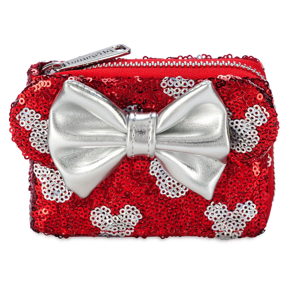 Minnie Mouse Sequined Loungefly Mini Wallet Official shopDisney