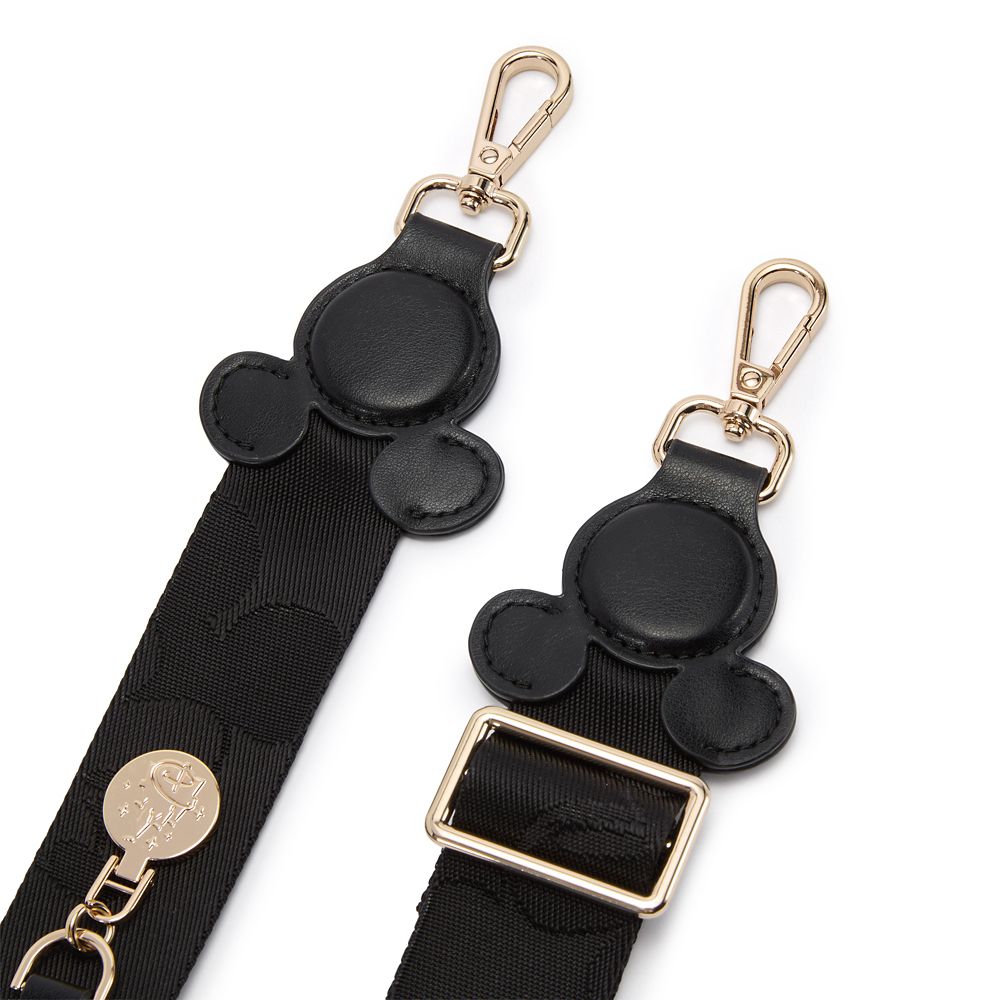 Mickey Mouse Bag Strap &ndash; Black