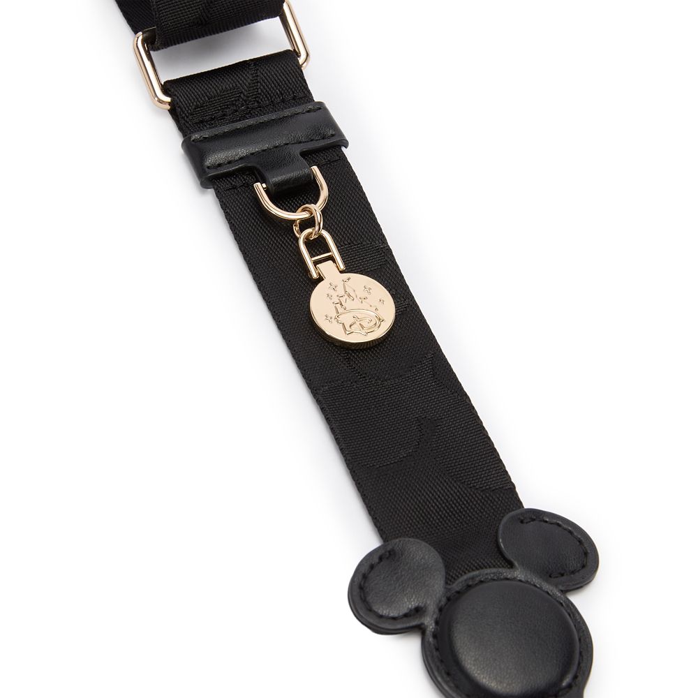 Mickey Mouse Bag Strap &ndash; Black