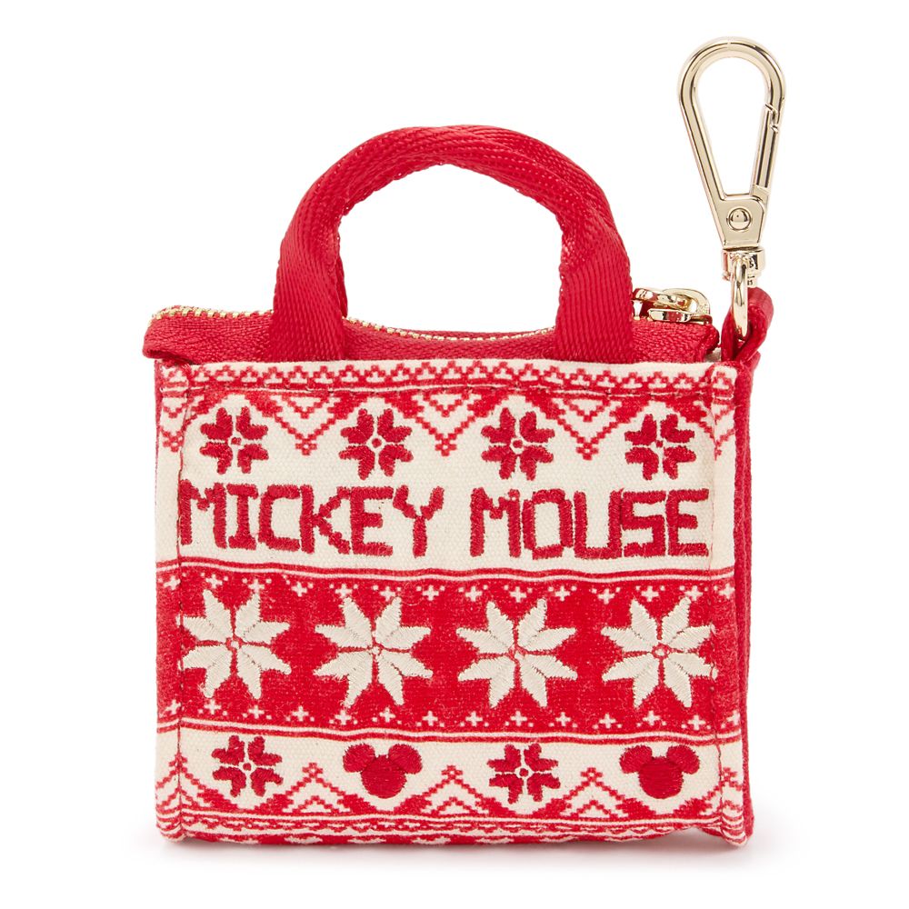 Mickey Mouse Icon Fair Isle Micro Tote Bag Charm &ndash; Once Upon a Bag