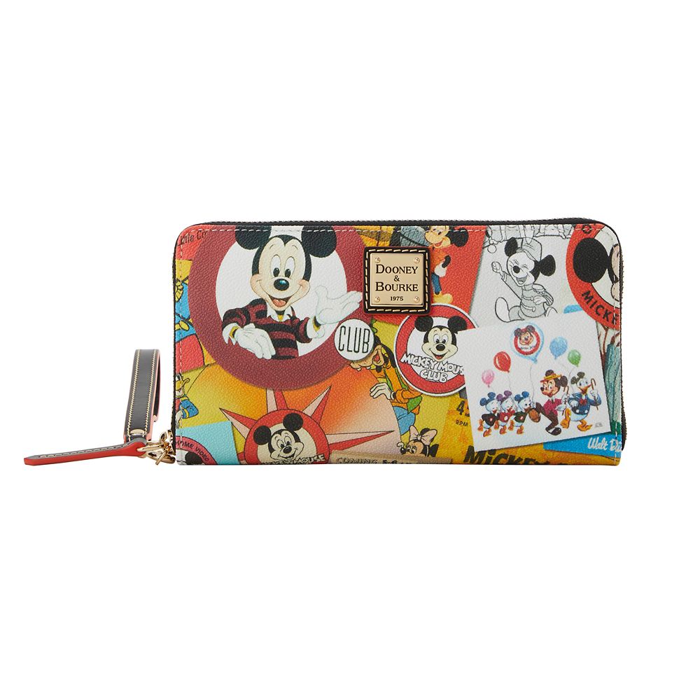 The Mickey Mouse Club 70th Anniversary Dooney & Bourke Wallet Official shopDisney