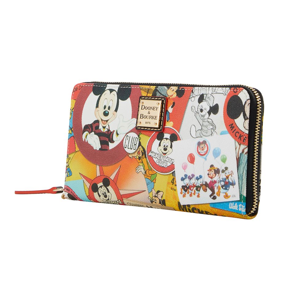 The Mickey Mouse Club 70th Anniversary Dooney & Bourke Wallet