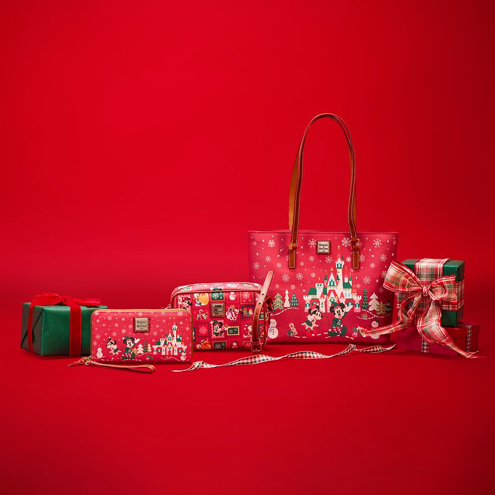 Mickey Mouse Family Christmas Dooney & Bourke Wristlet Wallet - Exclusive