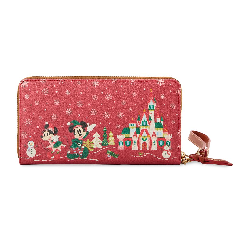 Mickey Mouse Family Christmas Dooney & Bourke Wristlet Wallet - Exclusive
