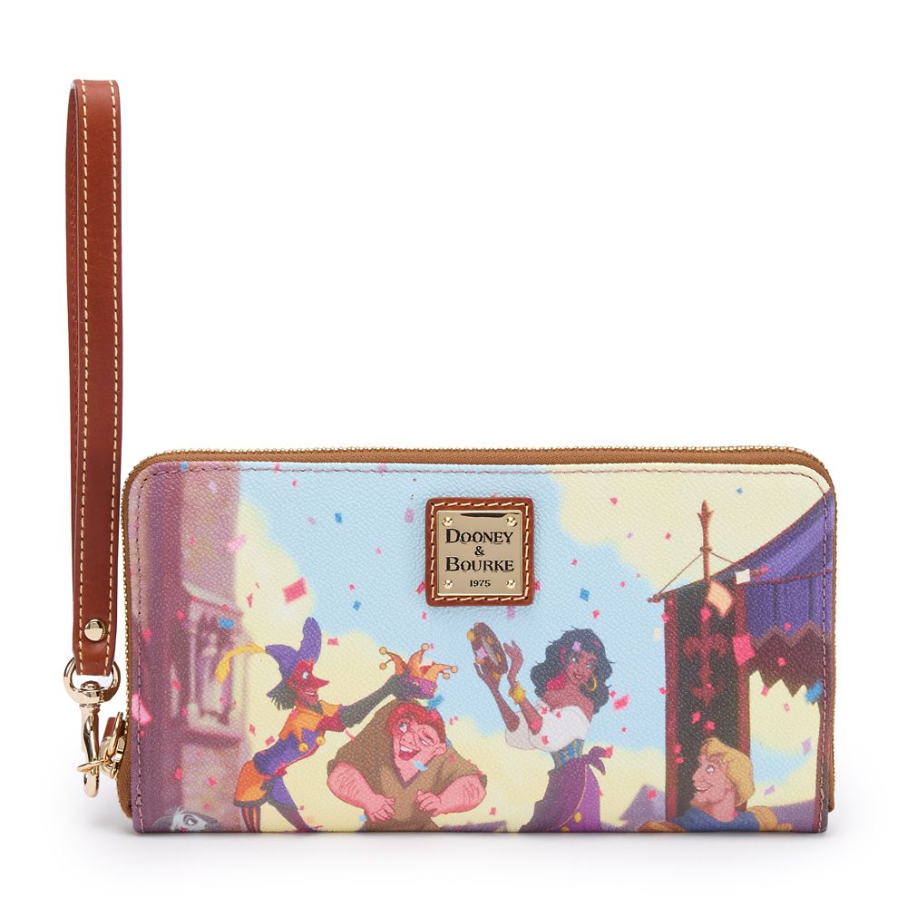 The Hunchback of Notre Dame 30th Anniversary Dooney & Bourke Wristlet Wallet &ndash; D23: The Ultimate Disney Fan Event