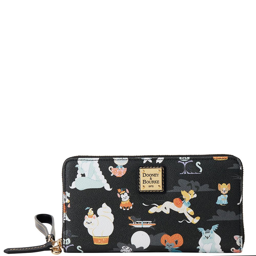 Disney Cats and Dogs Halloween Dooney & Bourke Wristlet Wallet