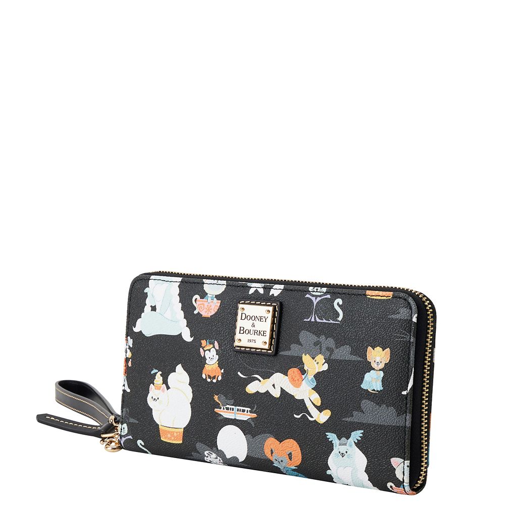 Disney Cats and Dogs Halloween Dooney & Bourke Wristlet Wallet