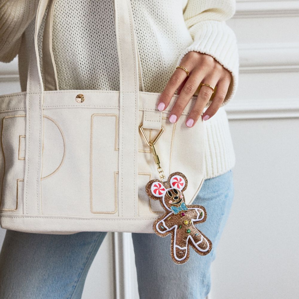 Mickey Mouse Gingerbread Bag Charm by BaubleBar