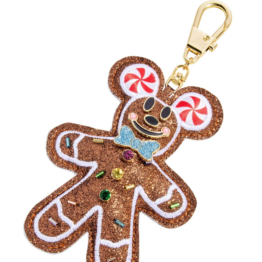 Mickey Mouse Gingerbread Bag Charm by BaubleBar