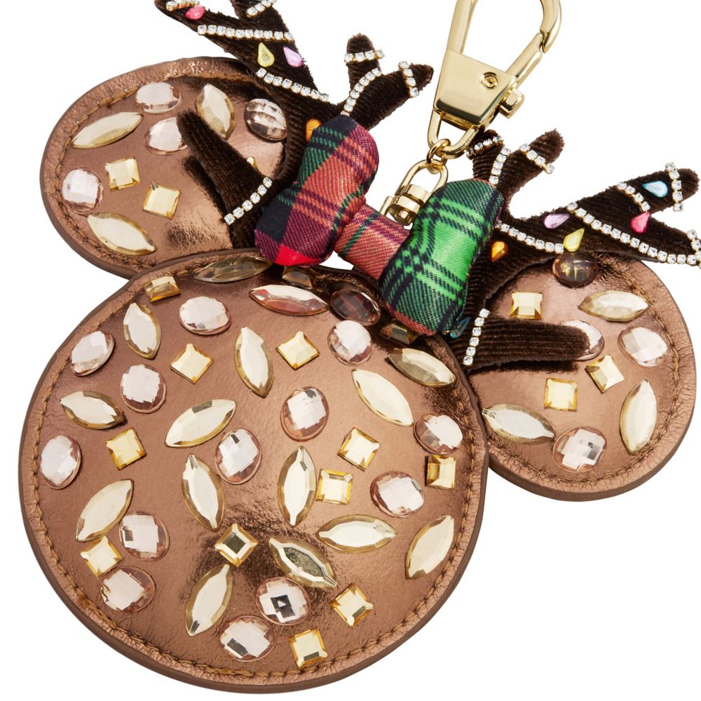 Minnie Mouse Icon Reindeer Bag Charm by BaubleBar