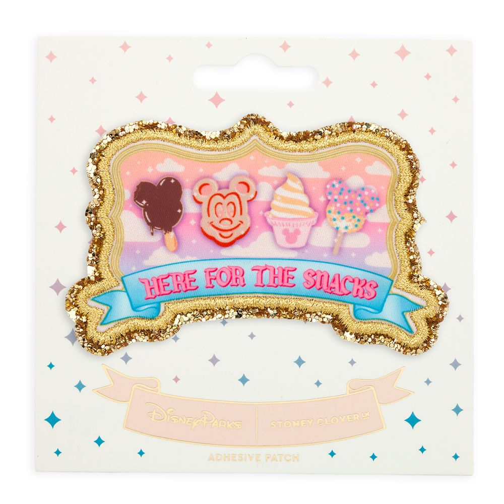 Disney Parks ''Here For The Snacks'' Patch by Stoney Clover Lane