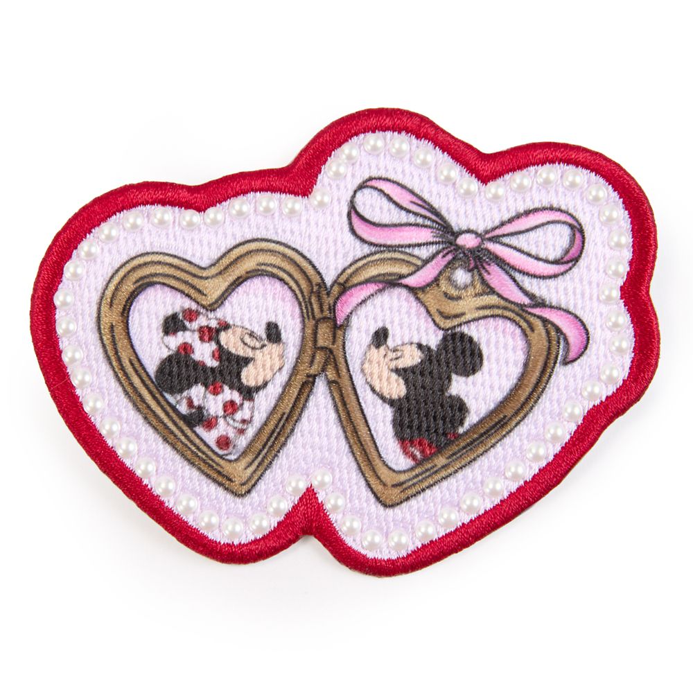 Mickey and Minnie Mouse Valentine's Day Locket Patch by Stoney Clover Lane