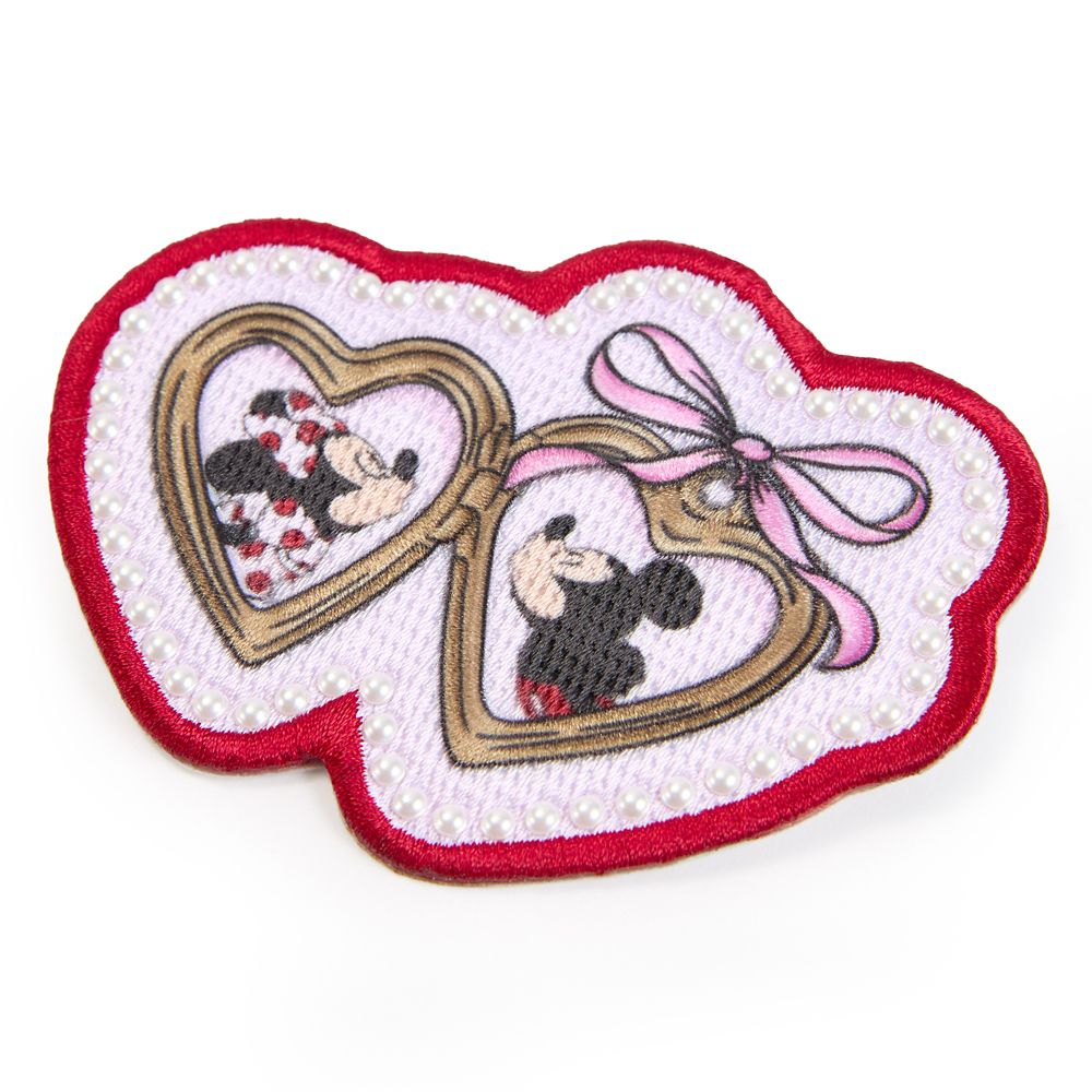 Mickey and Minnie Mouse Valentine's Day Locket Patch by Stoney Clover Lane