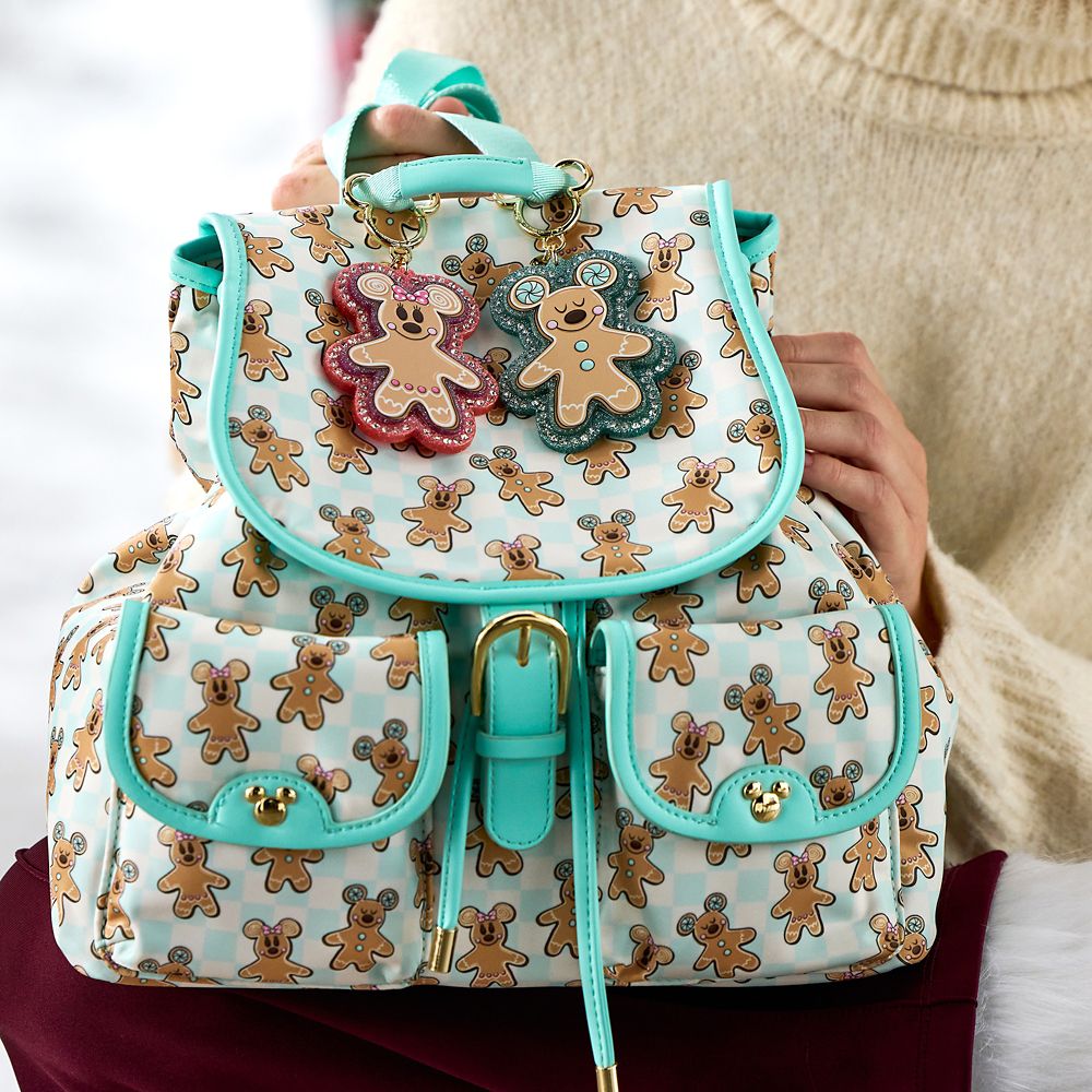 Mickey Mouse Gingerbread Bag Charm by Stoney Clover Lane