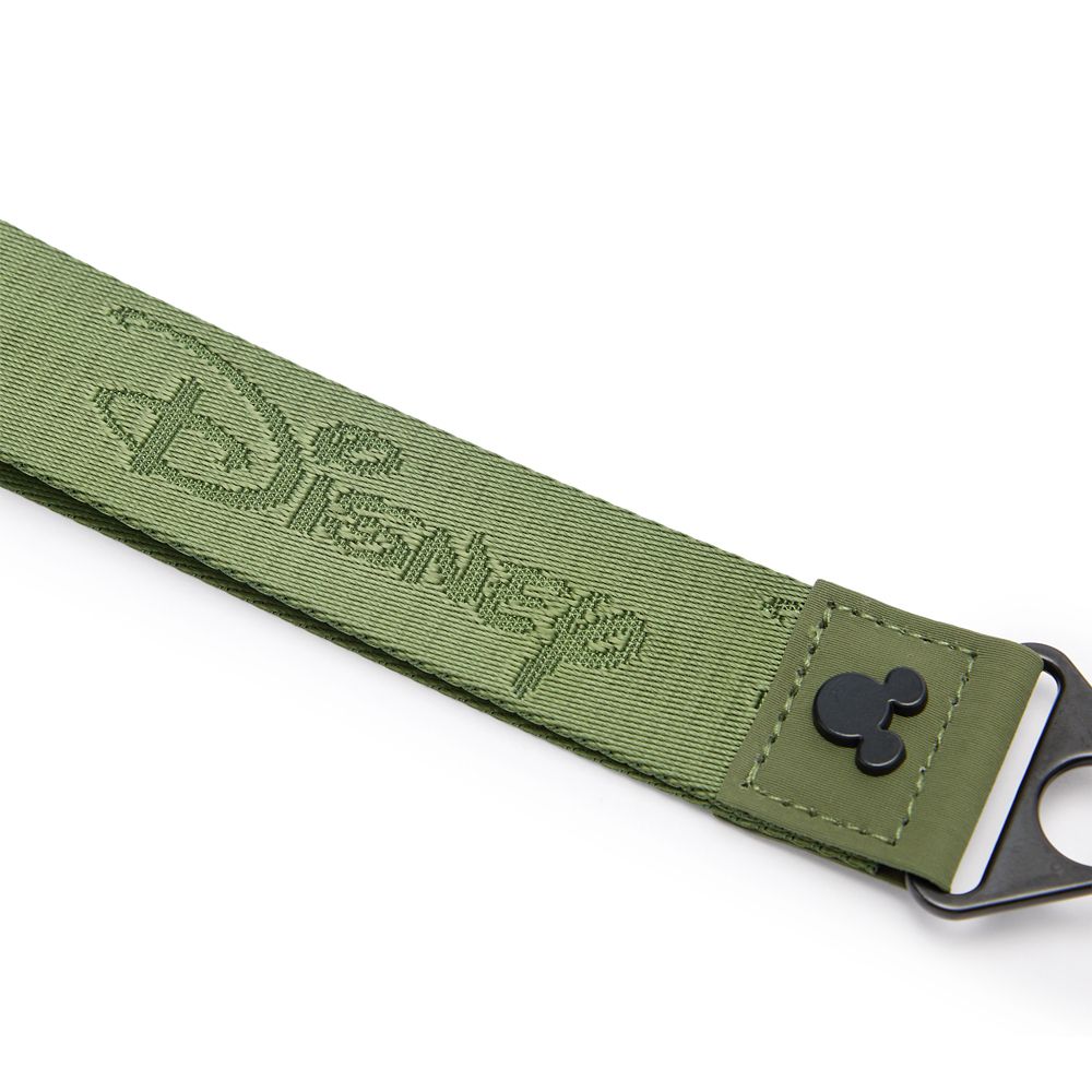 Mickey Mouse Icon Disney Wristlet Zip Case &ndash; Olive