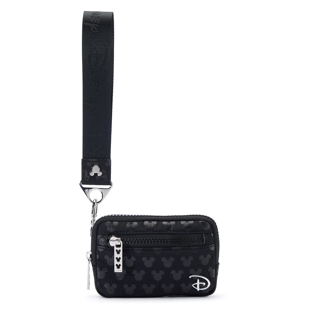 Mickey Mouse Icon Disney Wristlet Zip Case &ndash; Black