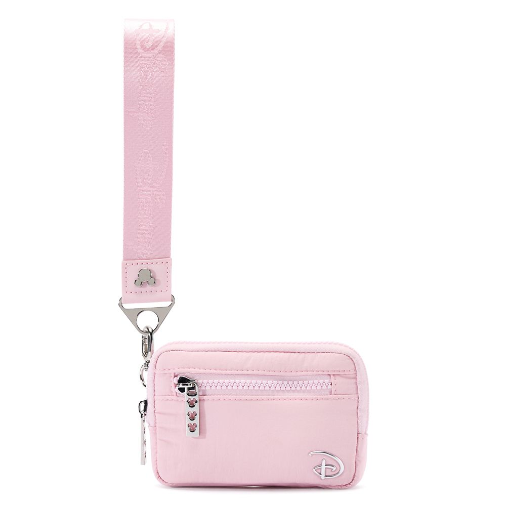 Mickey Mouse Icon Disney Wristlet Zip Case &ndash; Pink