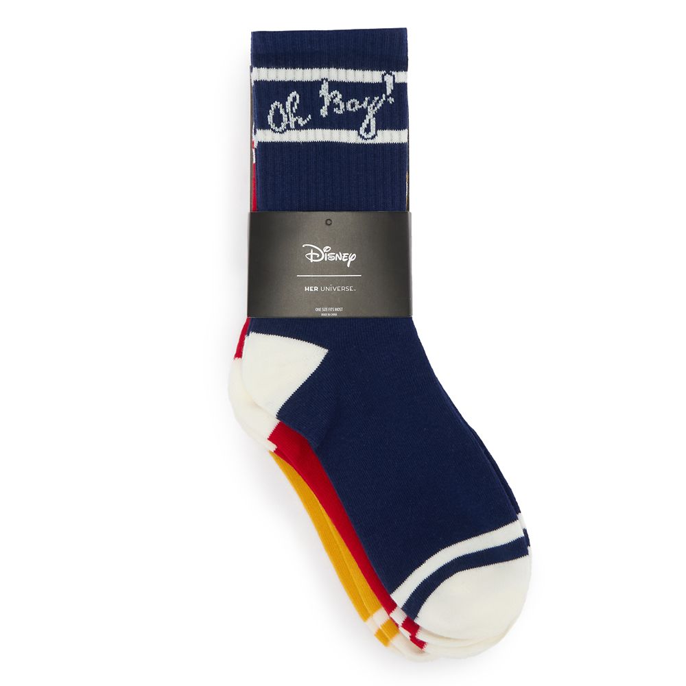 Mickey Mouse Club 3-Pack Retro Socks for Women by Her Universe