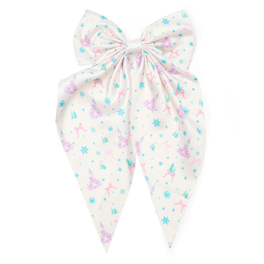 Fantasyland Castle Holiday Hair Bow Official shopDisney