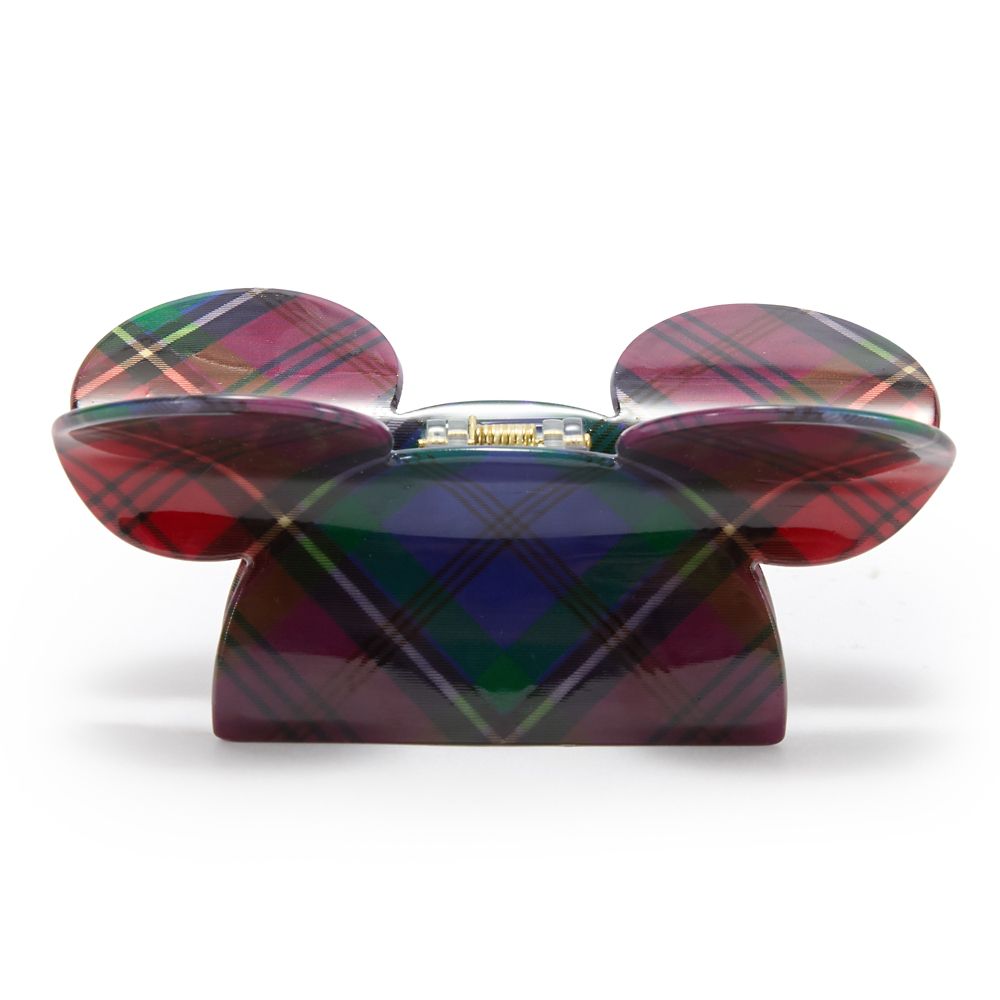 Mickey Mouse Plaid Hair Clip
