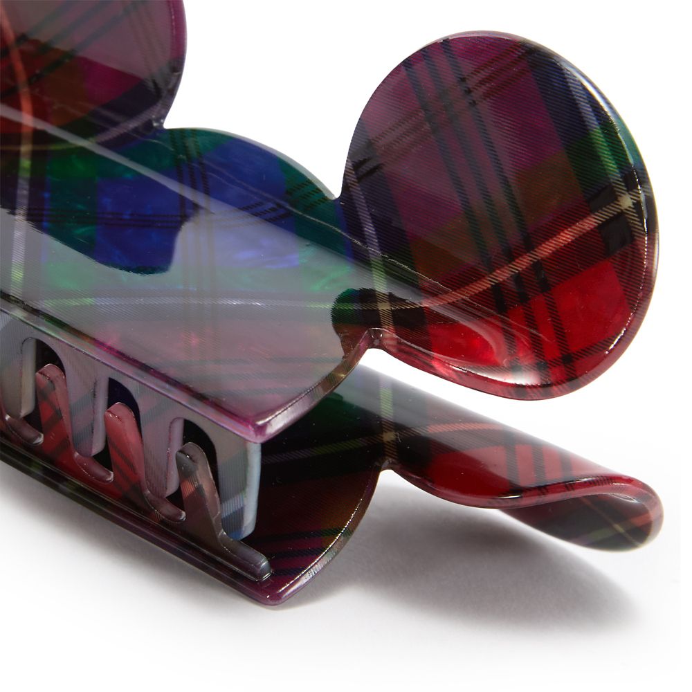 Mickey Mouse Plaid Hair Clip