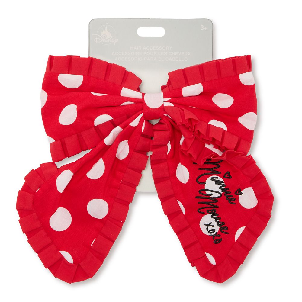 Minnie Mouse Polka Dot Bow Hair Accessory