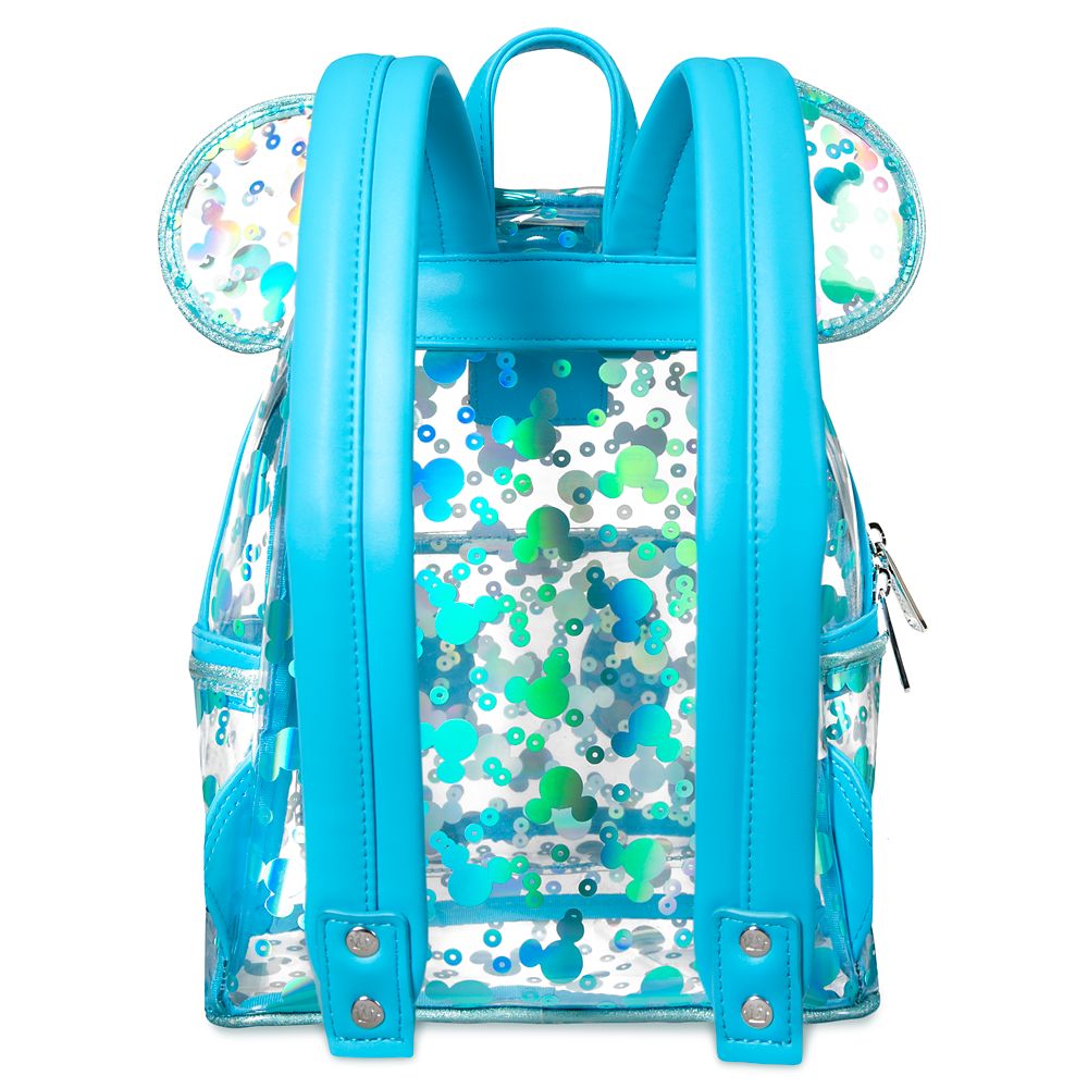 Mickey Mouse Icon Clear Loungefly Mini Backpack
