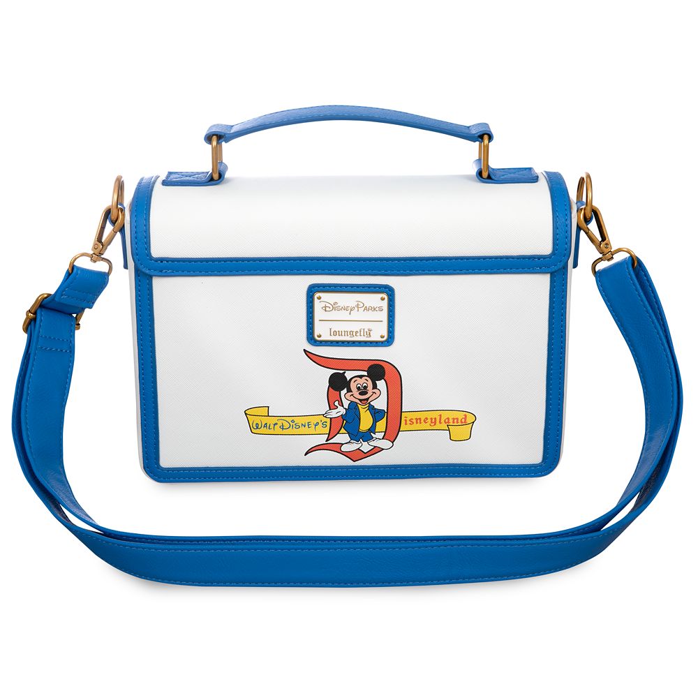 Mickey Mouse and Friends Loungefly Crossbody Bag &ndash; Disneyland 70th Anniversary