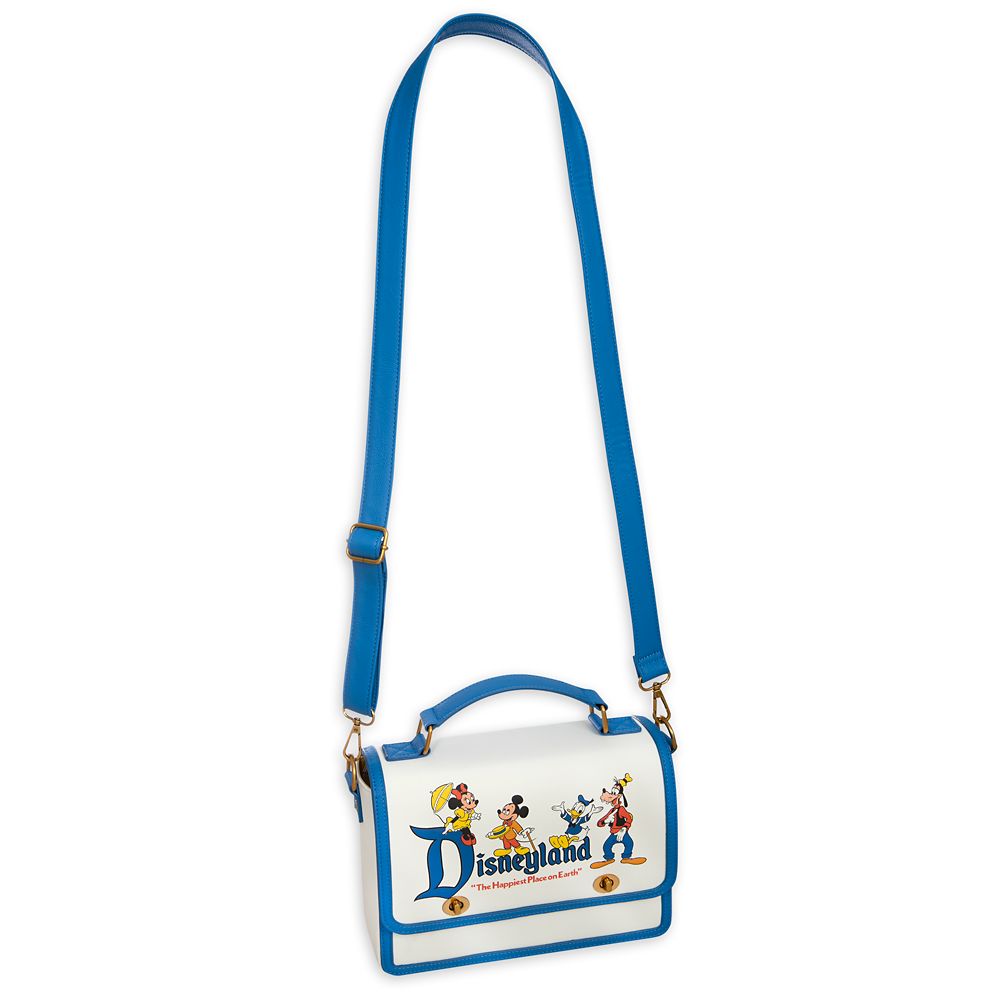 Mickey Mouse and Friends Loungefly Crossbody Bag &ndash; Disneyland 70th Anniversary