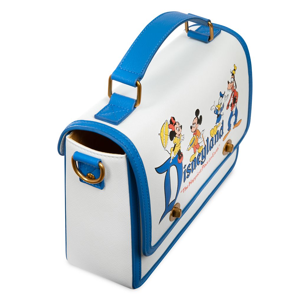 Mickey Mouse and Friends Loungefly Crossbody Bag &ndash; Disneyland 70th Anniversary