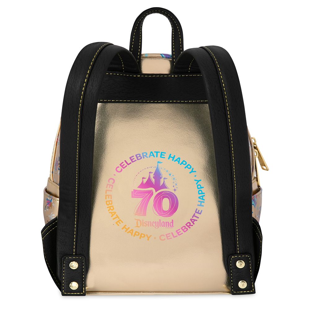 Mickey Mouse and Friends Loungefly Mini Backpack &ndash; Disneyland 70th Anniversary
