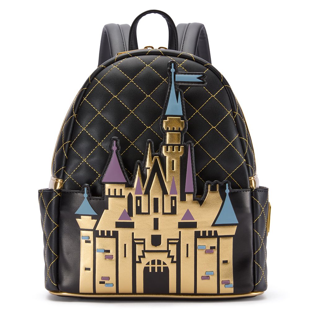 Sleeping Beauty Castle Loungefly Mini Backpack Disneyland 70th Anniversary
