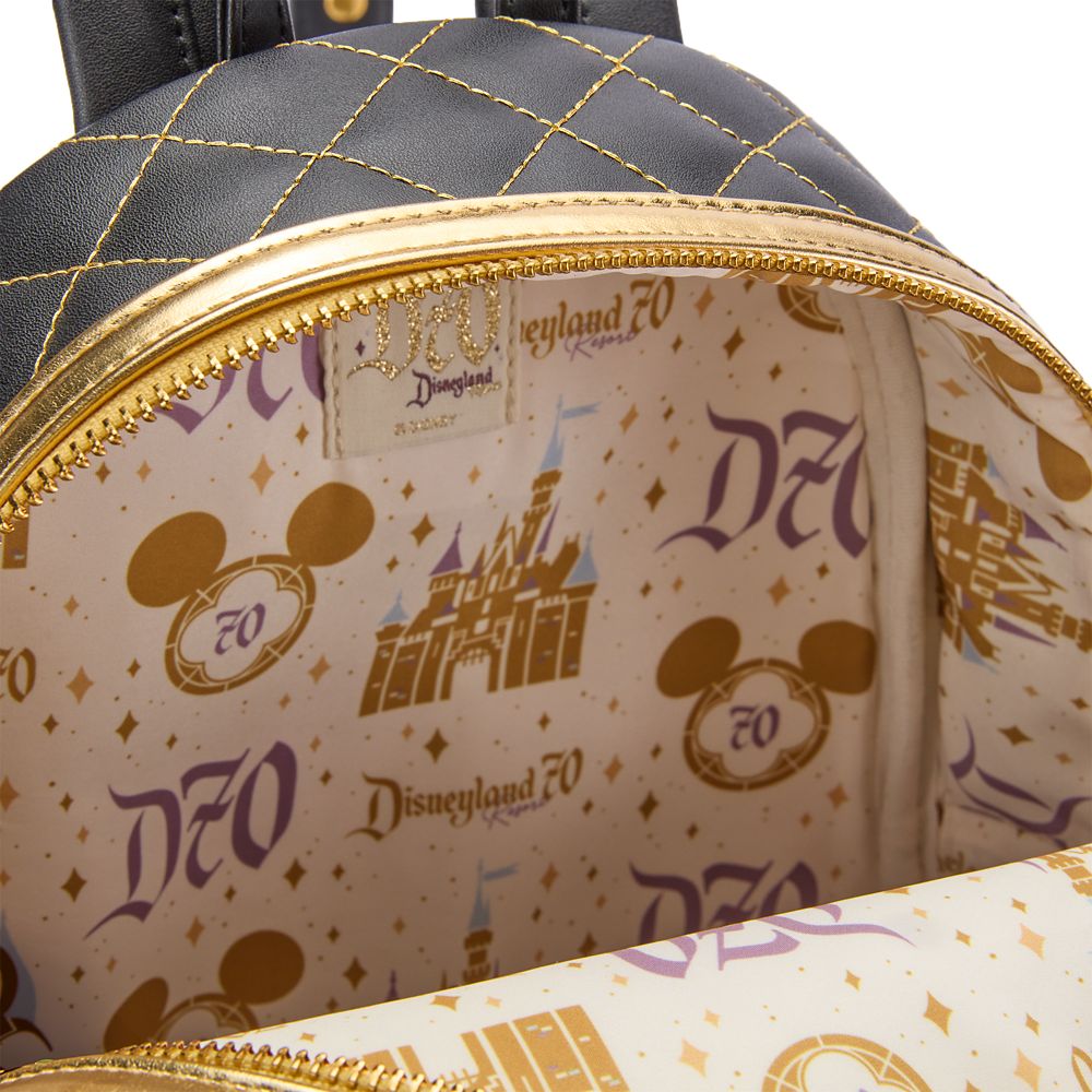 Sleeping Beauty Castle Loungefly Mini Backpack &ndash; Disneyland 70th Anniversary