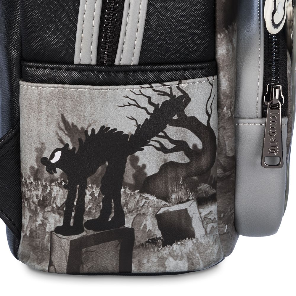 The Skeleton Dance Glow-in-the Dark Loungefly Mini Backpack