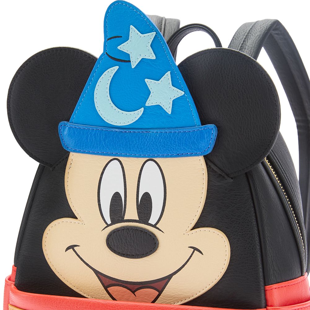 Sorcerer Mickey Mouse Loungefly Mini Backpack &ndash; Fantasia 85th Anniversary