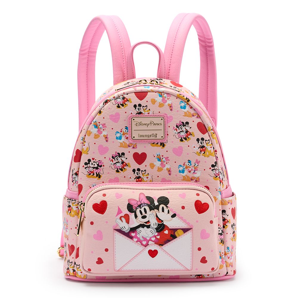 Mickey Mouse and Friends Valentine's Day Loungefly Mini Backpack