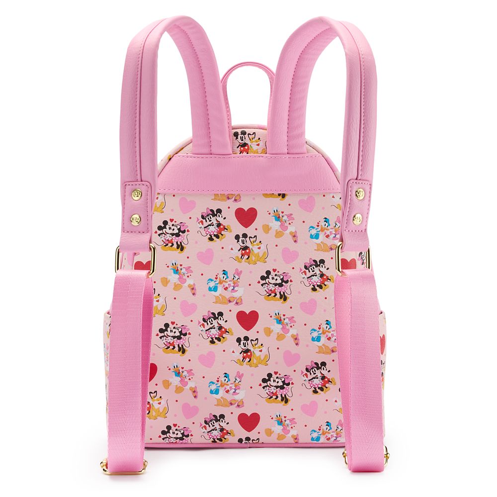 Mickey Mouse and Friends Valentine's Day Loungefly Mini Backpack