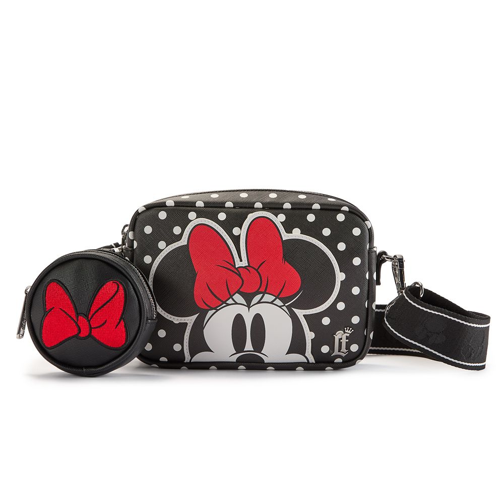 Minnie Mouse Loungefly Crossbody Bag and Coin Pouch Set