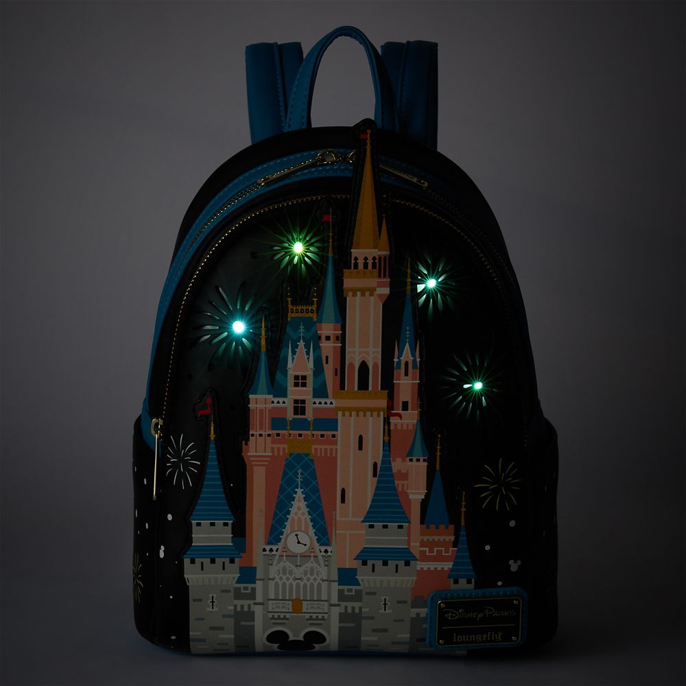 Cinderella Castle Light-Up Loungefly Mini Backpack &ndash; Walt Disney World