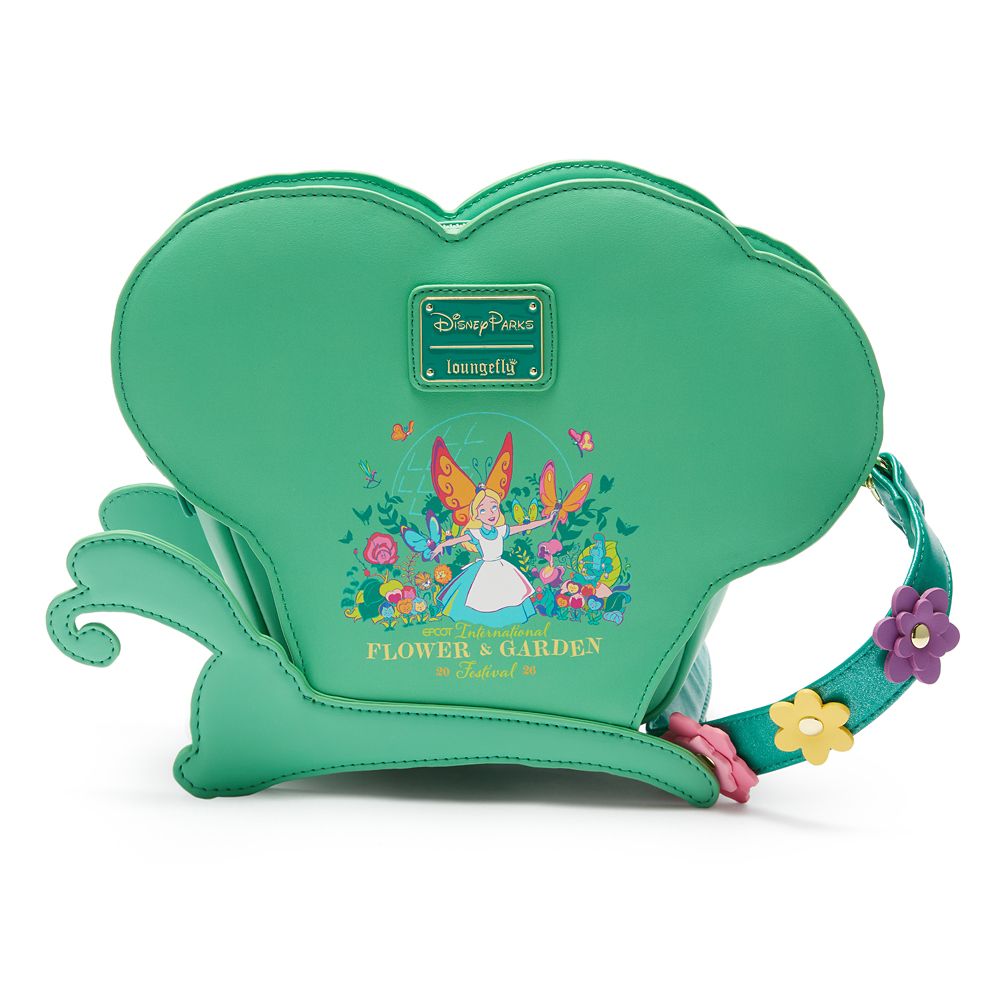 Alice in Wonderland Loungefly Crossbody Bag &ndash; EPCOT International Flower & Garden Festival 2026