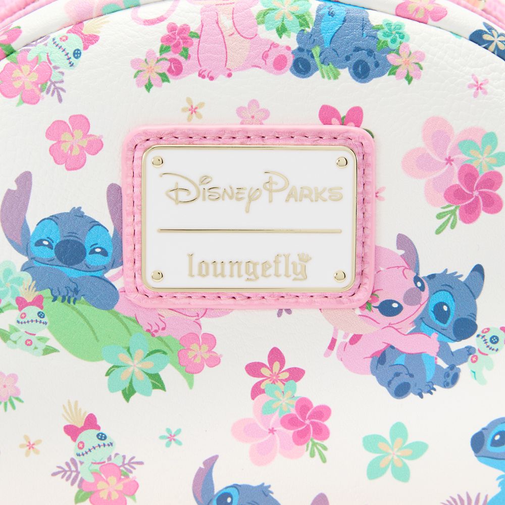 Stitch, Angel and Scrump Loungefly Mini Backpack &ndash; Lilo & Stitch