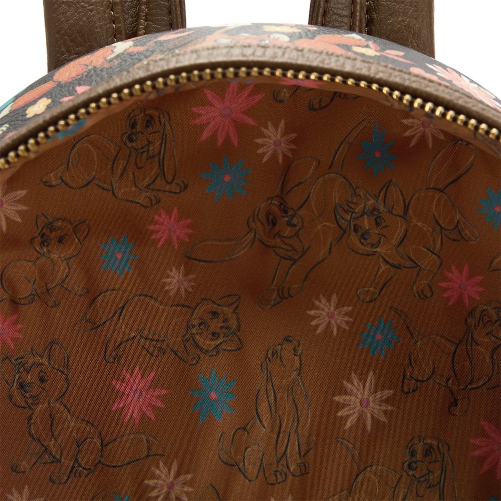 The Fox and the Hound Loungefly Mini Backpack