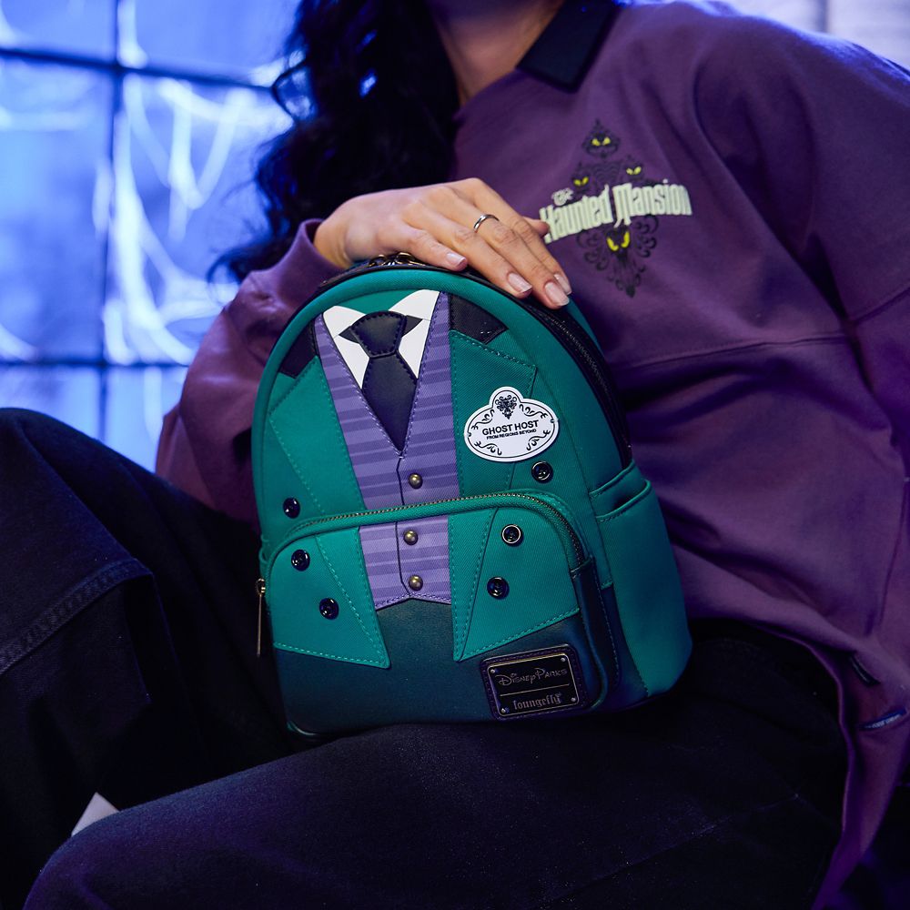The Haunted Mansion Ghost Host Loungefly Mini Backpack