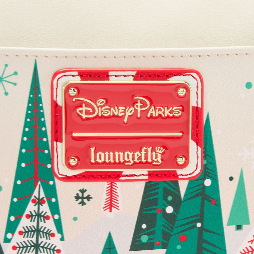 Santa Mickey Mouse Loungefly Holiday Crossbody Bag and Coin Purse Set