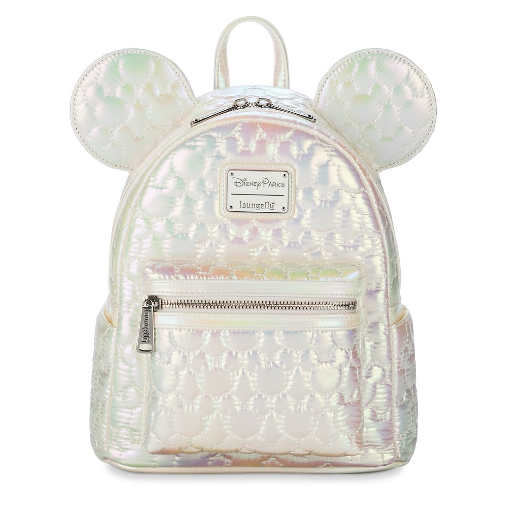 Mickey Mouse Icon Quilted Iridescent Loungefly Mini Backpack Official shopDisney