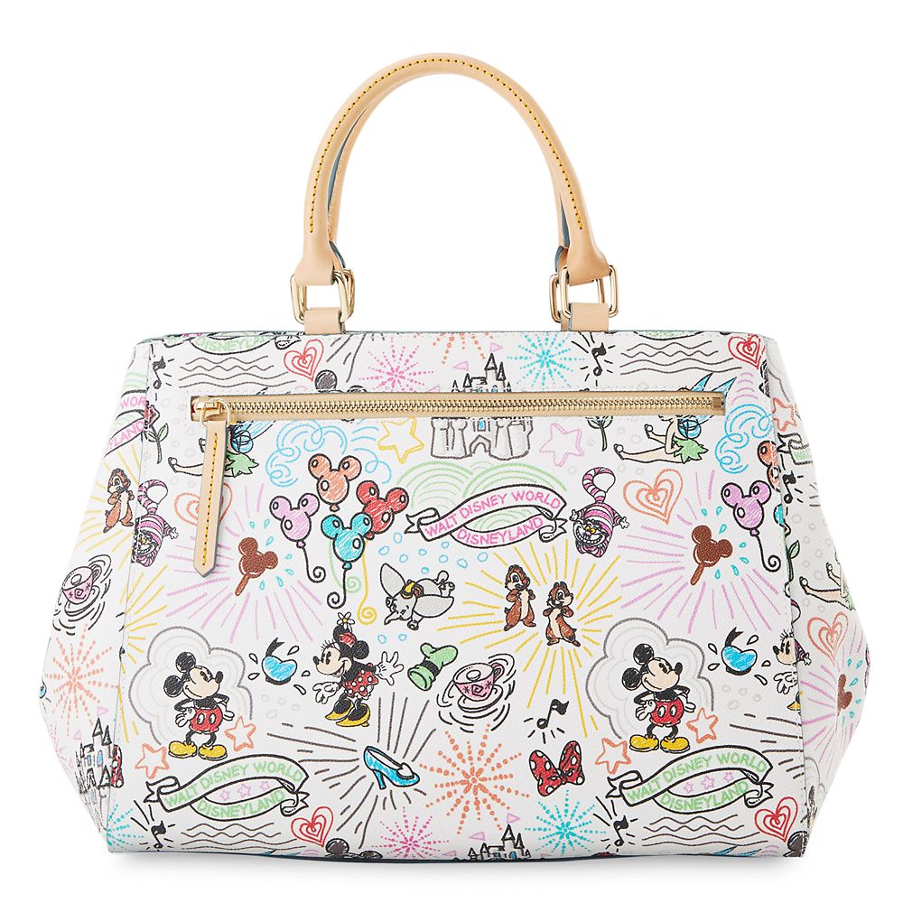 Disney Sketch Satchel Bag by Dooney & Bourke