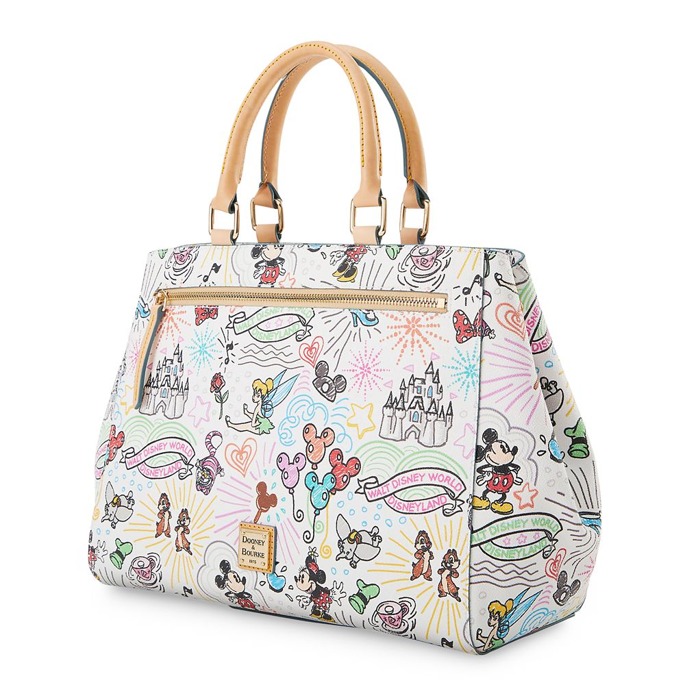 Disney Sketch Satchel Bag by Dooney & Bourke
