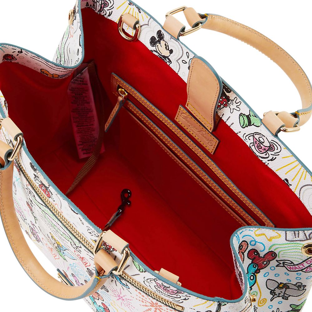 Disney Sketch Satchel Bag by Dooney & Bourke